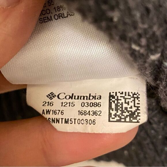 Columbia womans dark gray hooded sweater pullover hoodie plus size 1X - Picture 7 of 11